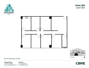 1231 Greenway Dr, Irving, TX for lease Site Plan- Image 1 of 2