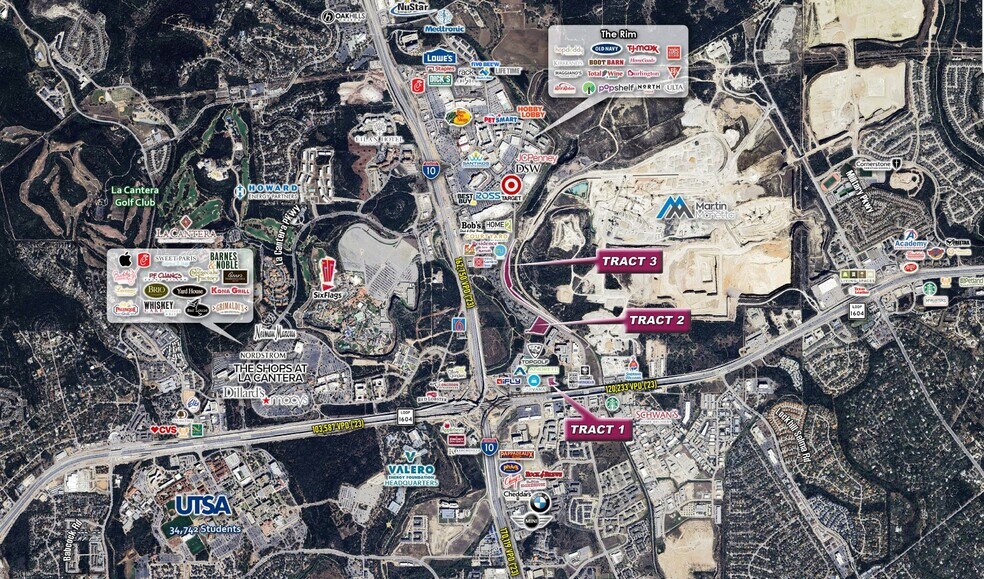 N Loop 1604 W At Vance Jackson, San Antonio, TX for sale - Aerial - Image 2 of 4