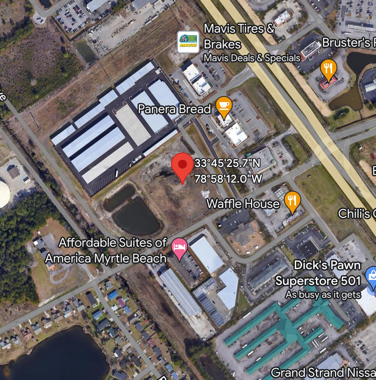 Us-501 S, Myrtle Beach, SC for sale Site Plan- Image 1 of 6