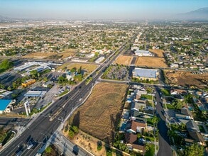 North West Quadrant of 210 Freeway and Baseline Rd, Highland, CA - AERIAL  map view - Image1