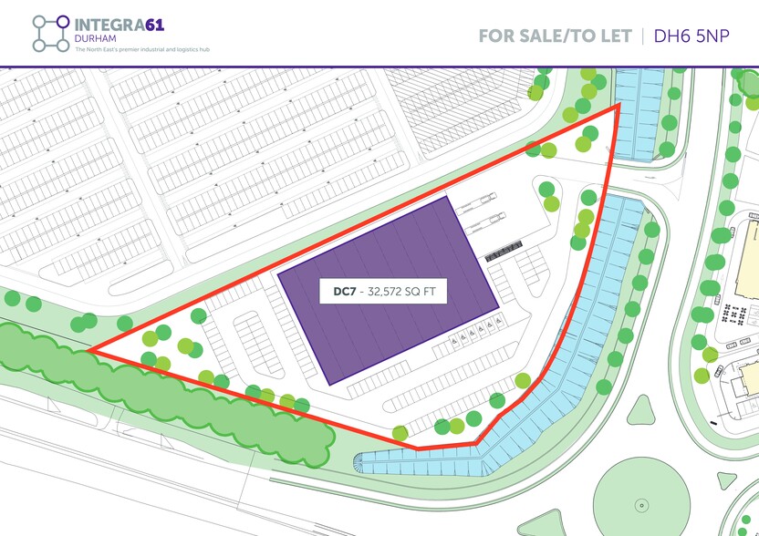 Tursdale Rd, Bowburn for sale - Site Plan - Image 2 of 2