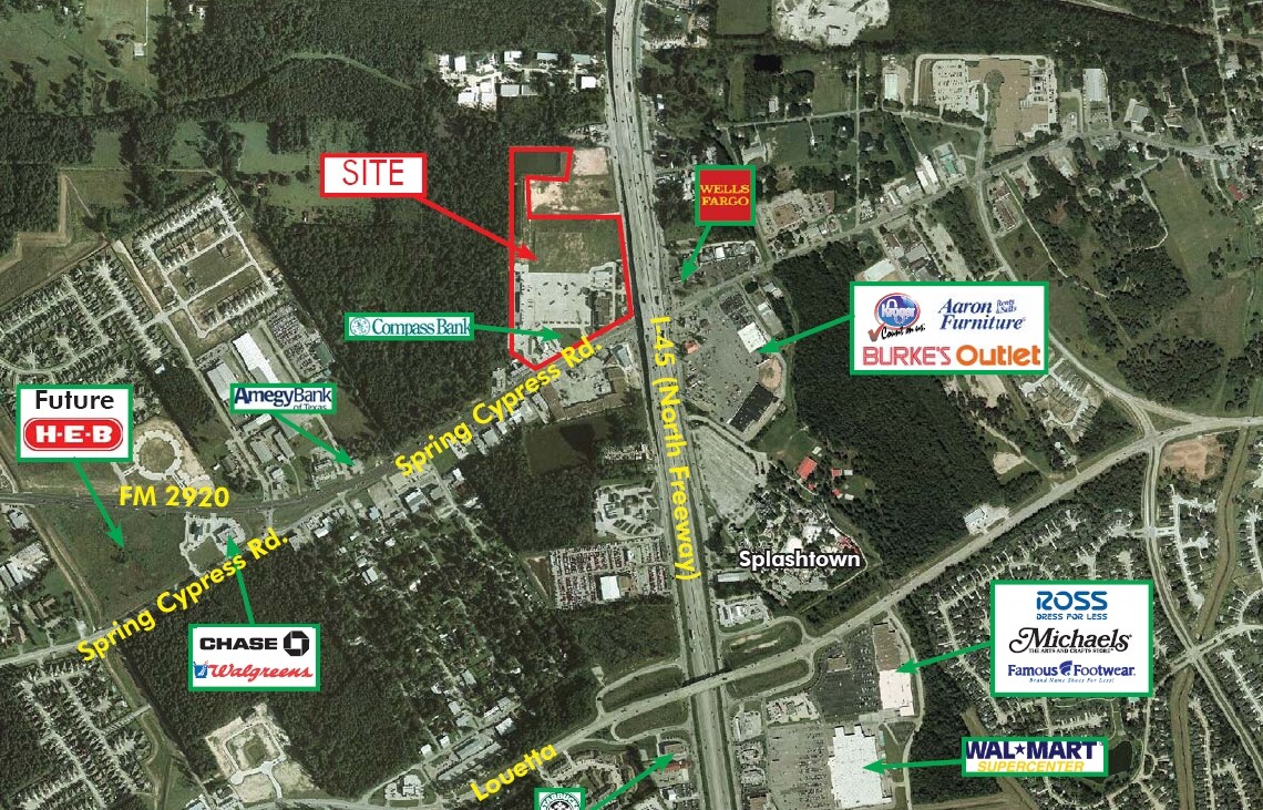 I45 & Spring Cypress Rd, Spring, TX 77388 0.695 Pad Site