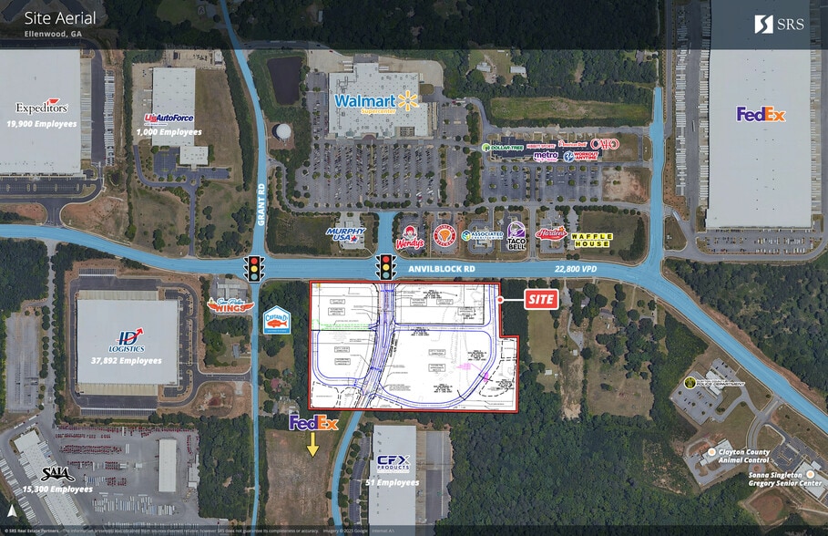 3056 Anvil Block Rd, Ellenwood, GA for lease - Building Photo - Image 2 of 3