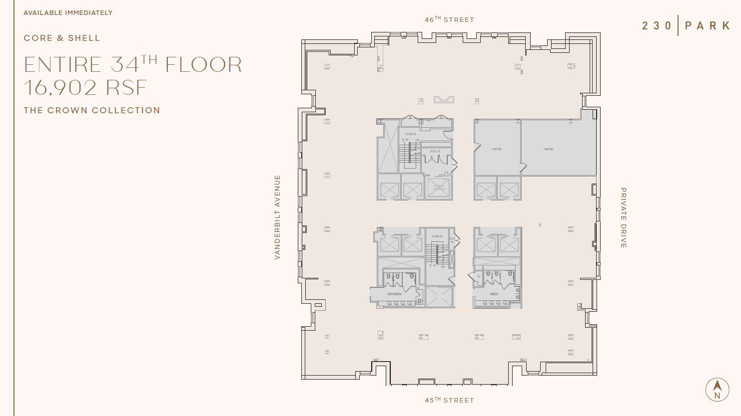 230 Park Ave, New York, NY for lease Floor Plan- Image 1 of 19