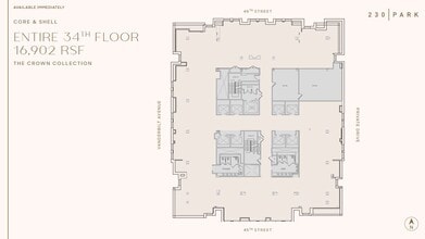 230 Park Ave, New York, NY for lease Floor Plan- Image 1 of 19