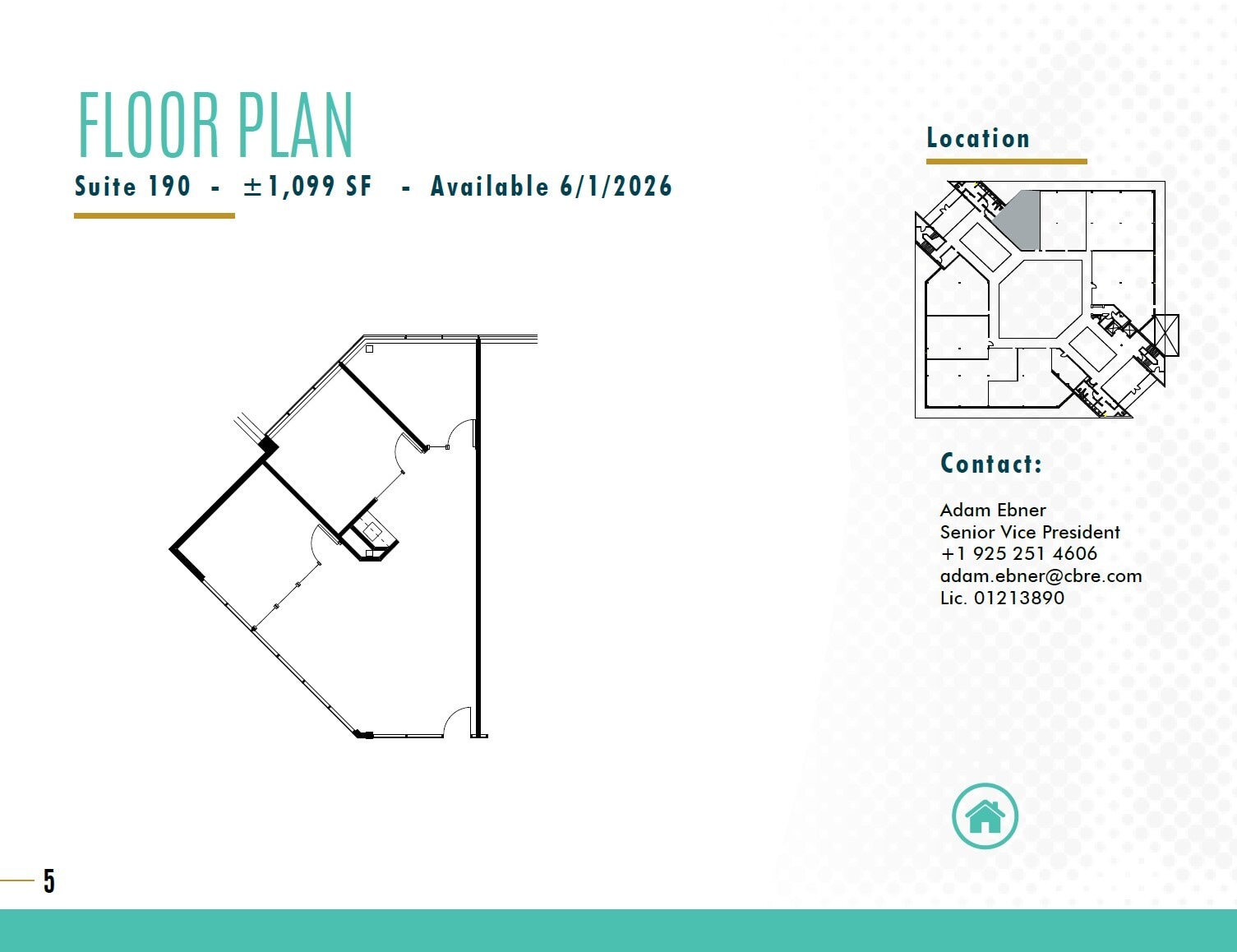 2333 San Ramon Valley Blvd, San Ramon, CA for lease Floor Plan- Image 1 of 1