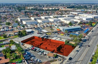 9162 Rosecrans Ave, Bellflower, CA - aerial  map view - Image1