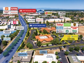 121 Raley Blvd, Chico, CA - AERIAL  map view