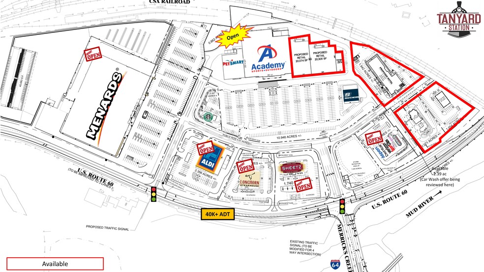 31 Tanyard Station Dr, Barboursville, WV for lease - Site Plan - Image 1 of 13