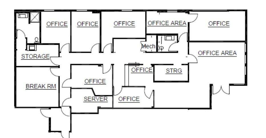 410 W Arden Ave, Glendale, CA for lease Floor Plan- Image 1 of 1