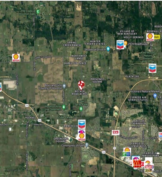 18611 Becker Rd, Hockley, TX 77447 FURTHER REDUCED! +/ 9.84 Acres on Becker Rd