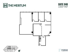 12221 Merit Dr, Dallas, TX for lease Floor Plan- Image 1 of 1