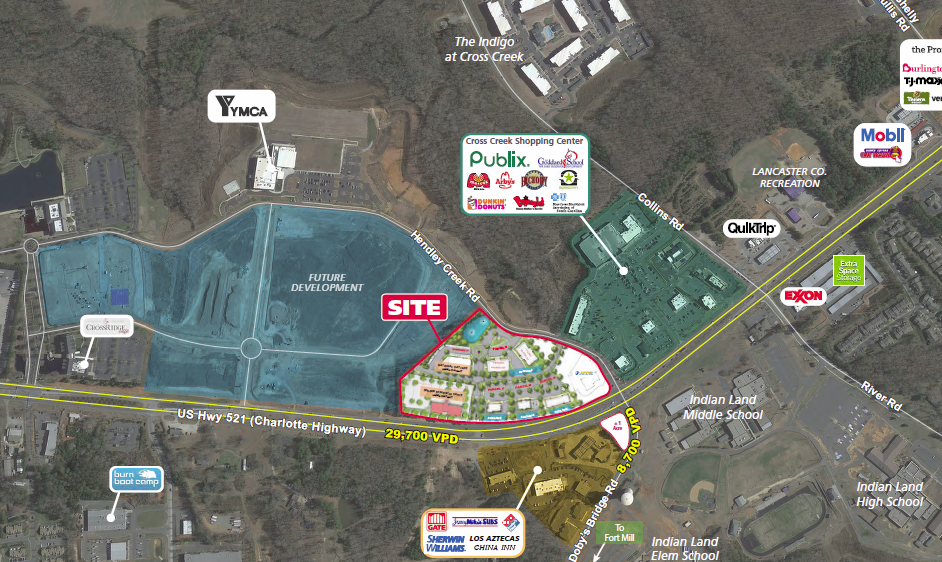 US Highway 521, Indian Land, SC for lease - Building Photo - Image 3 of 9