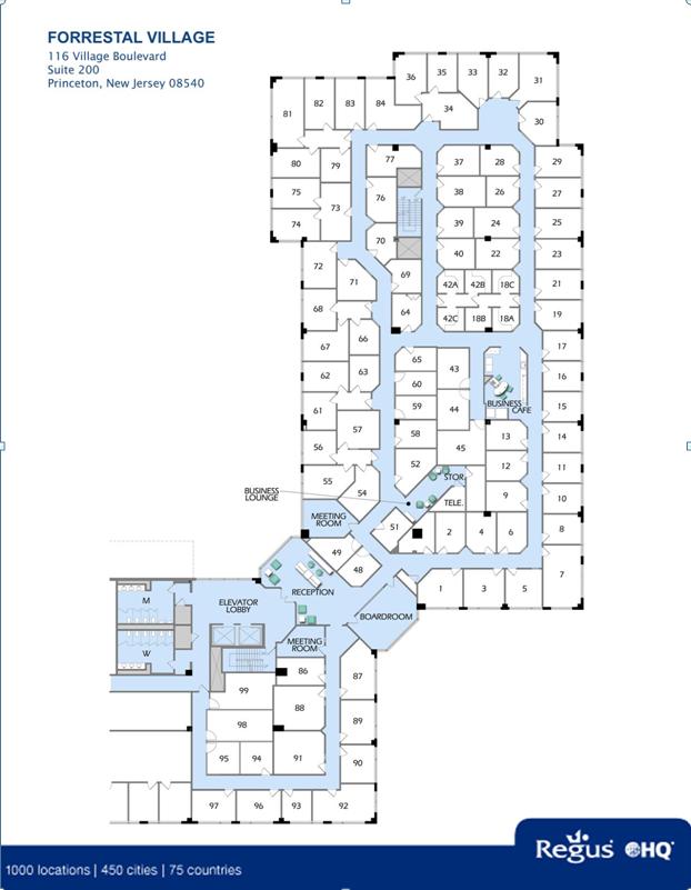 116 Village Blvd, Princeton, NJ for lease Floor Plan- Image 1 of 1