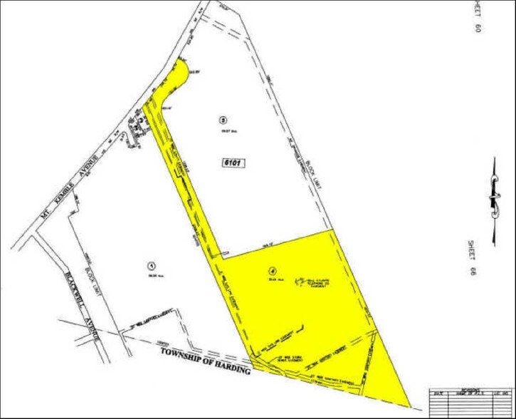 360 Mount Kemble Ave, Morristown, NJ for lease - Plat Map - Image 2 of 6