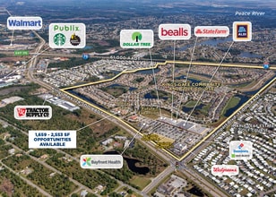 1504 Kings Hwy, Port Charlotte, FL - Aerial map view