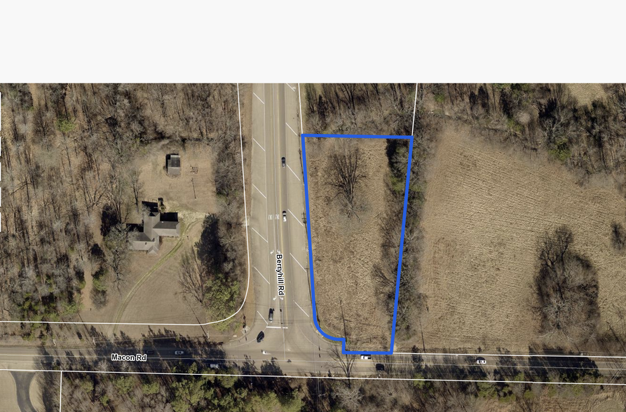 0 Berryhill Road, Cordova, TN for sale - Site Plan - Image 2 of 3