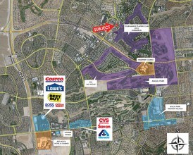 1707 Village Center Cir, Las Vegas, NV - AERIAL  map view