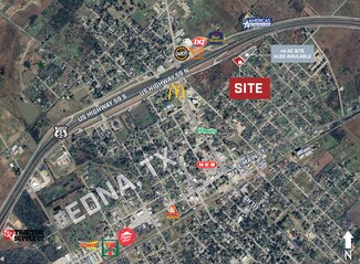 More details for US HWY 59 NEAR SH 111 (N WELLS ST), Edna, TX - Land for Sale