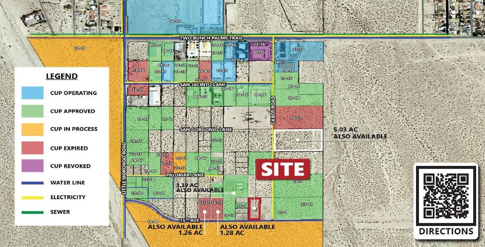 15th Avenue, Desert Hot Springs, CA for sale - Site Plan - Image 2 of 2