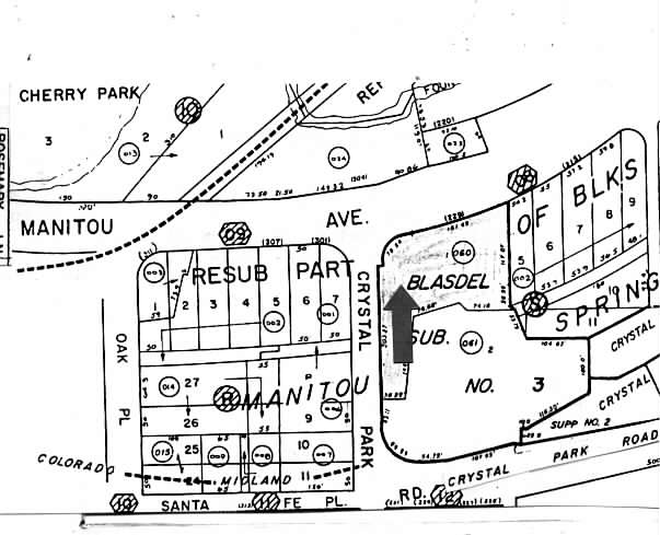 229 Manitou Ave, Manitou Springs, CO for sale - Plat Map - Image 2 of 35