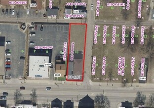 1010-1016 E Main St, Columbus, OH - AERIAL map view