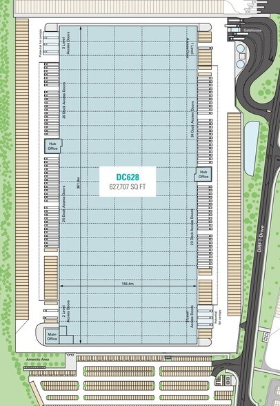 Watling St, Crick for sale - Floor Plan - Image 1 of 1
