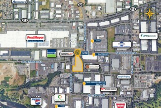 12100 SE Jennifer St, Clackamas, OR - AERIAL  map view