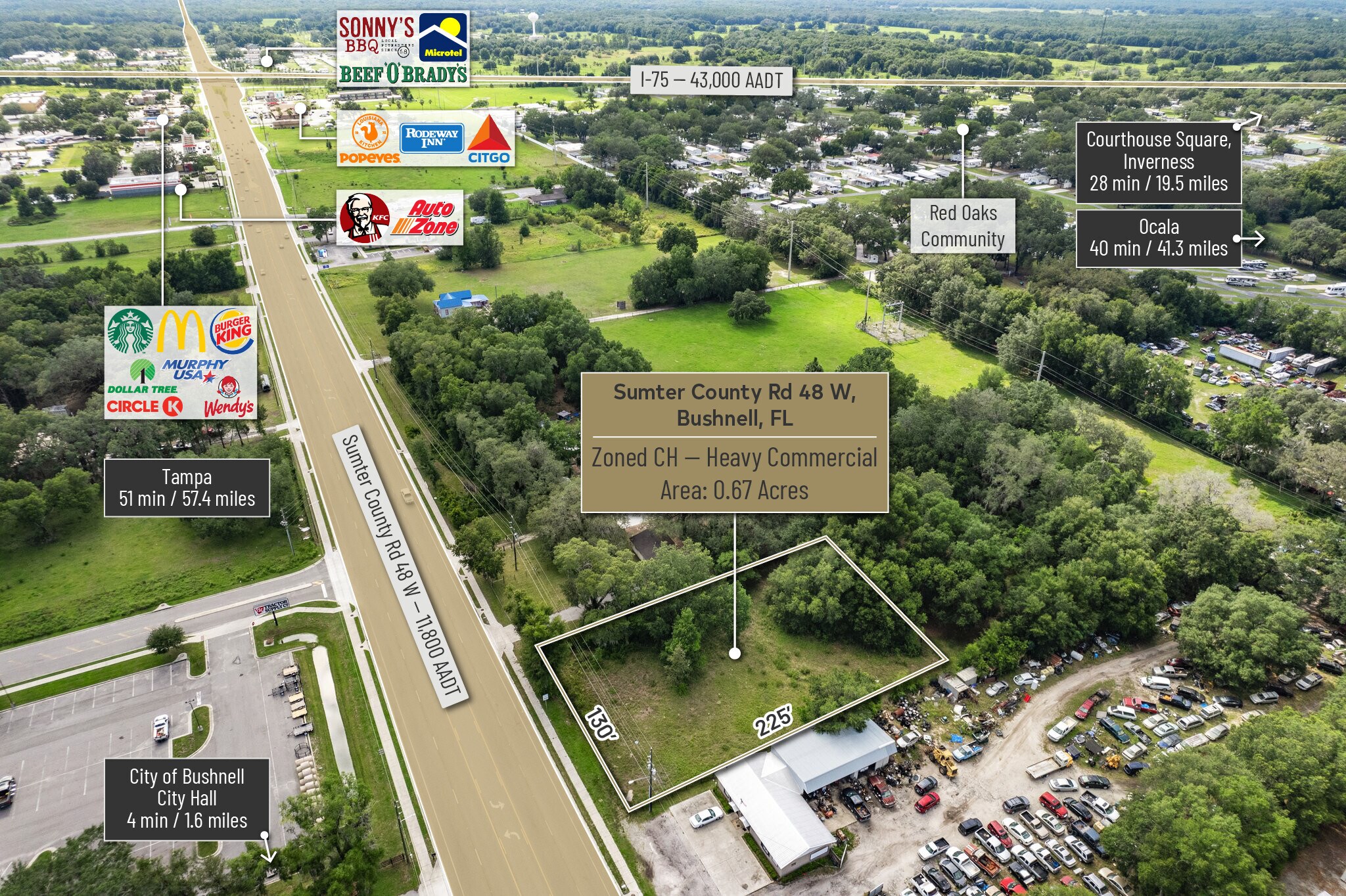 W. C-48, Bushnell, FL for sale Building Photo- Image 1 of 1