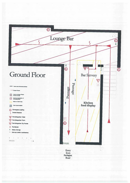 98 Farringdon Rd, London for lease - Site Plan - Image 2 of 2