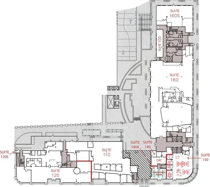 385 E Colorado Blvd, Pasadena, CA for lease Floor Plan- Image 1 of 1