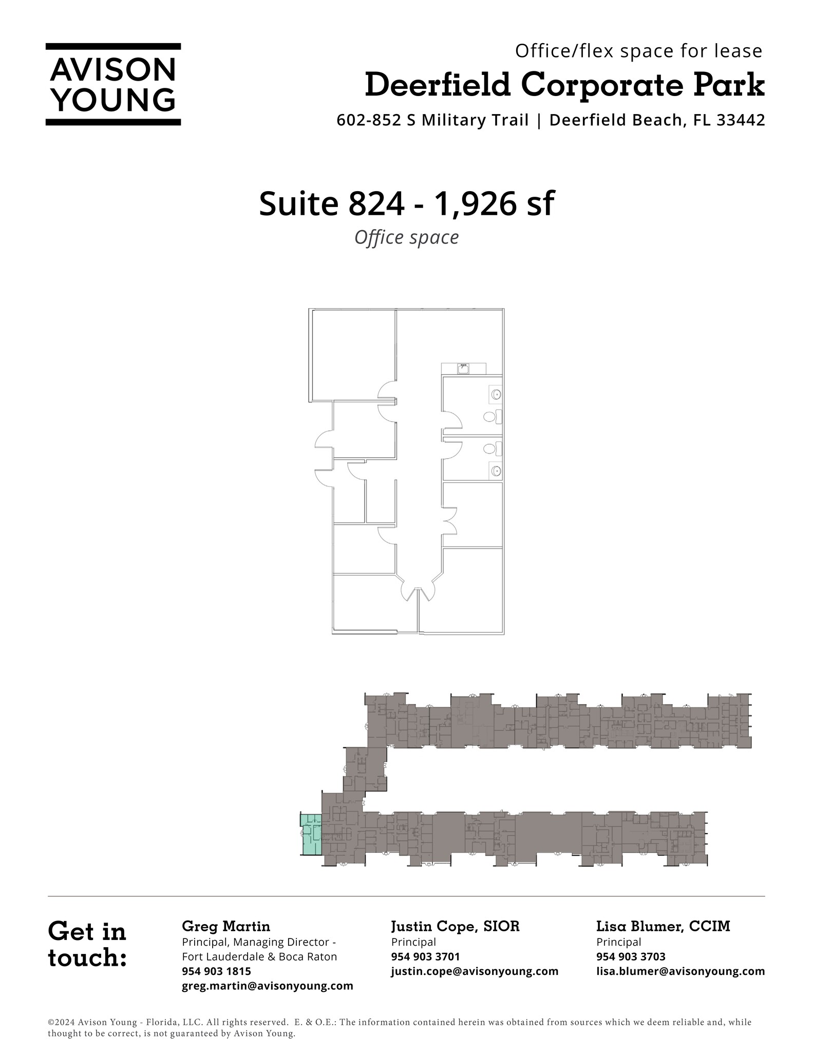 602 S Military Trl, Deerfield Beach, FL for lease Site Plan- Image 1 of 1