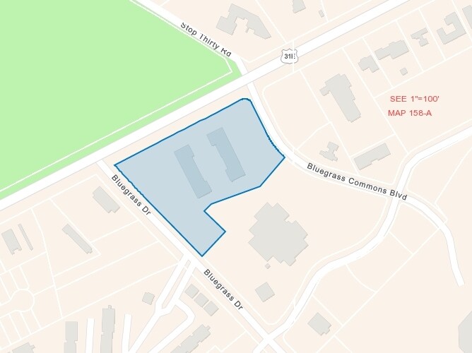 100 Bluegrass Commons Blvd, Hendersonville, TN for lease - Plat Map - Image 2 of 8