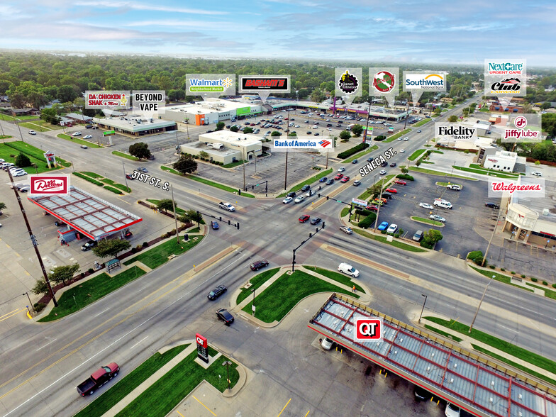 3105-3135 S Seneca St, Wichita, KS for lease - Building Photo - Image 1 of 2