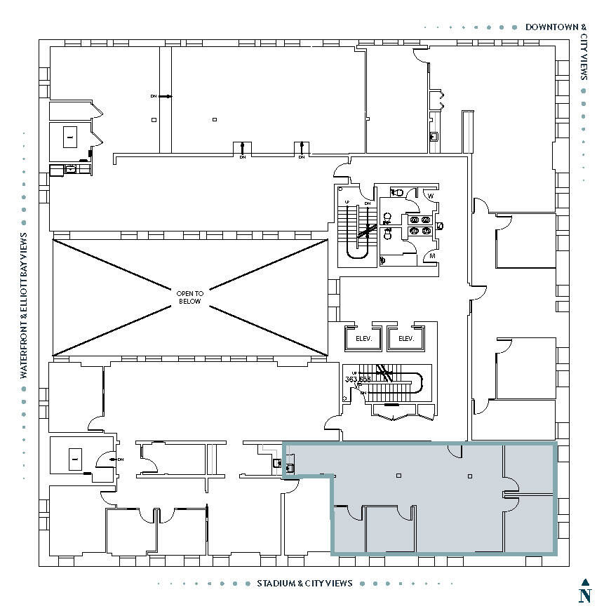 615 2nd Ave, Seattle, WA for lease Floor Plan- Image 1 of 1