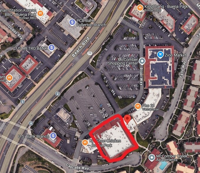 5450 Beach Blvd, Buena Park, CA for lease - Building Photo - Image 2 of 4