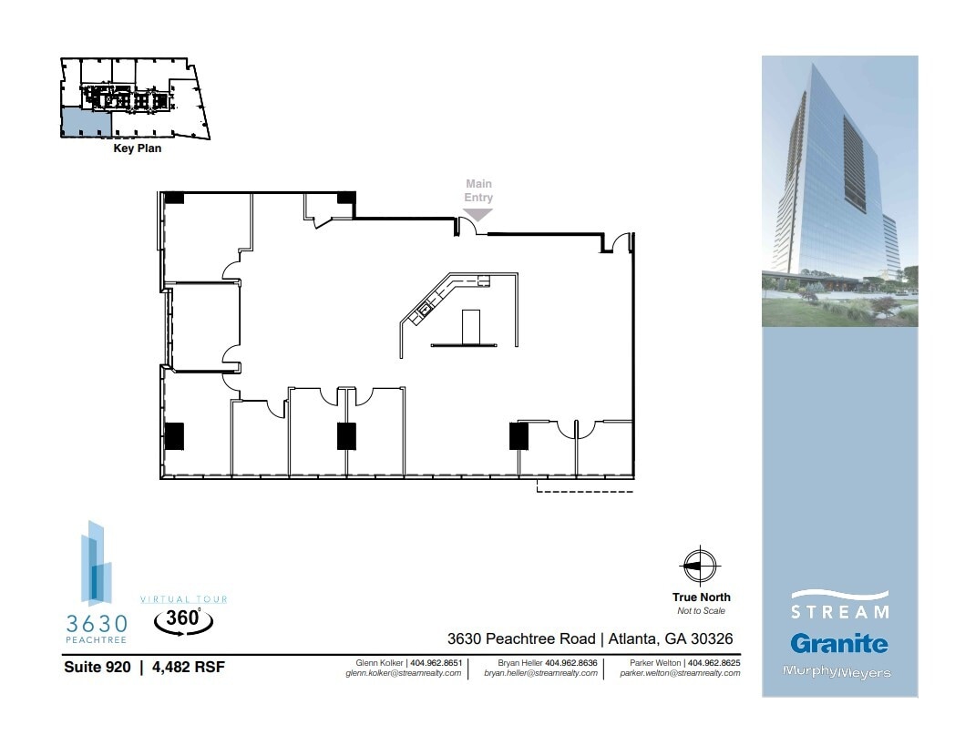 3630 Peachtree Rd NE, Atlanta, GA for lease Floor Plan- Image 1 of 1