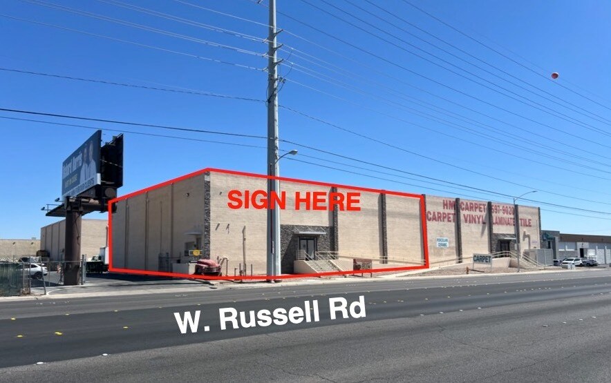 4700 W Russell Rd, Las Vegas, NV for lease Building Photo- Image 1 of 8