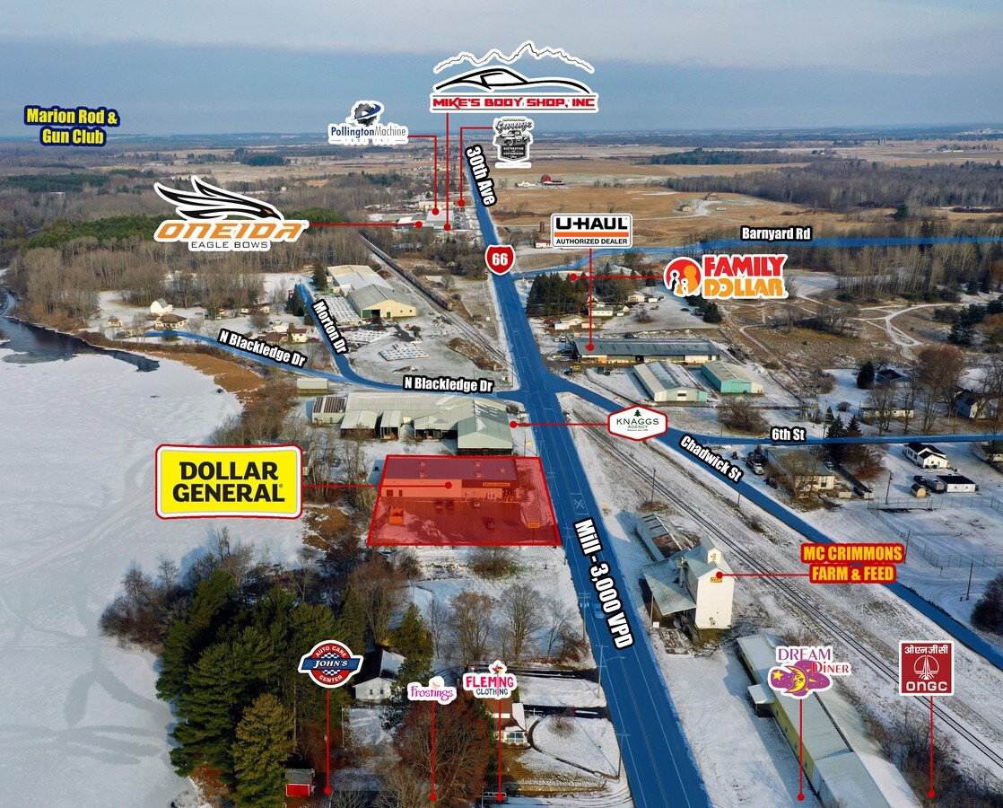 501 N Mill St, Marion, MI, 49665 Freestanding Property For Sale