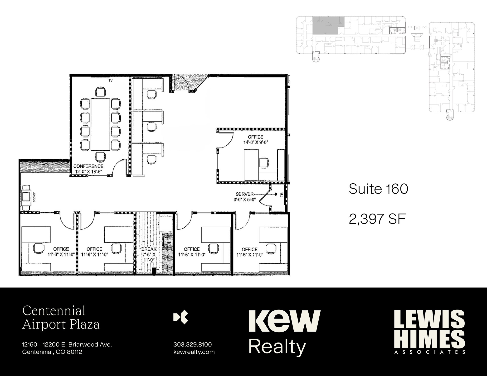 12150-12200 E Briarwood Ave, Centennial, CO for lease Site Plan- Image 1 of 14