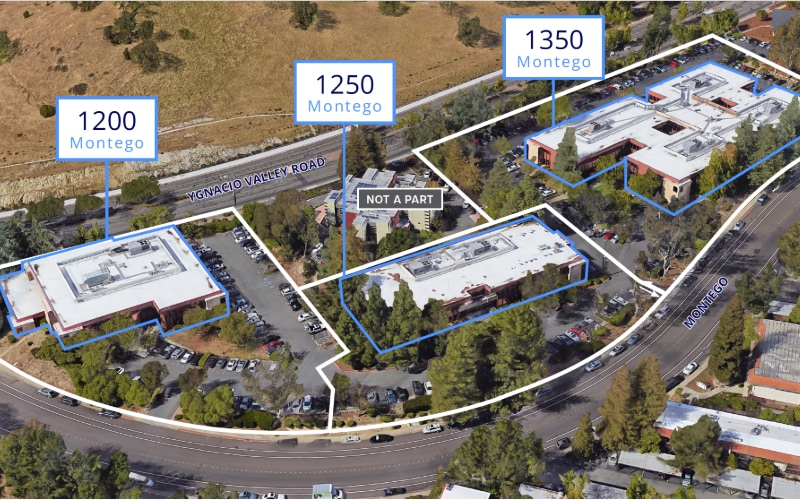 1200, 1250 & 1350 Montego Way portfolio of 3 properties for sale on LoopNet.com - Building Photo - Image 1 of 2