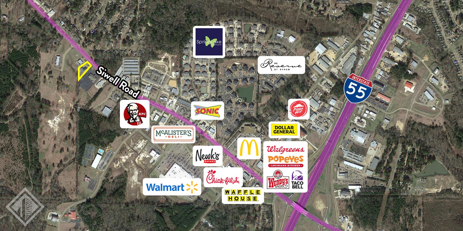 7215 S Siwell Rd, Byram, MS 39272 FreeStanding Medical Office