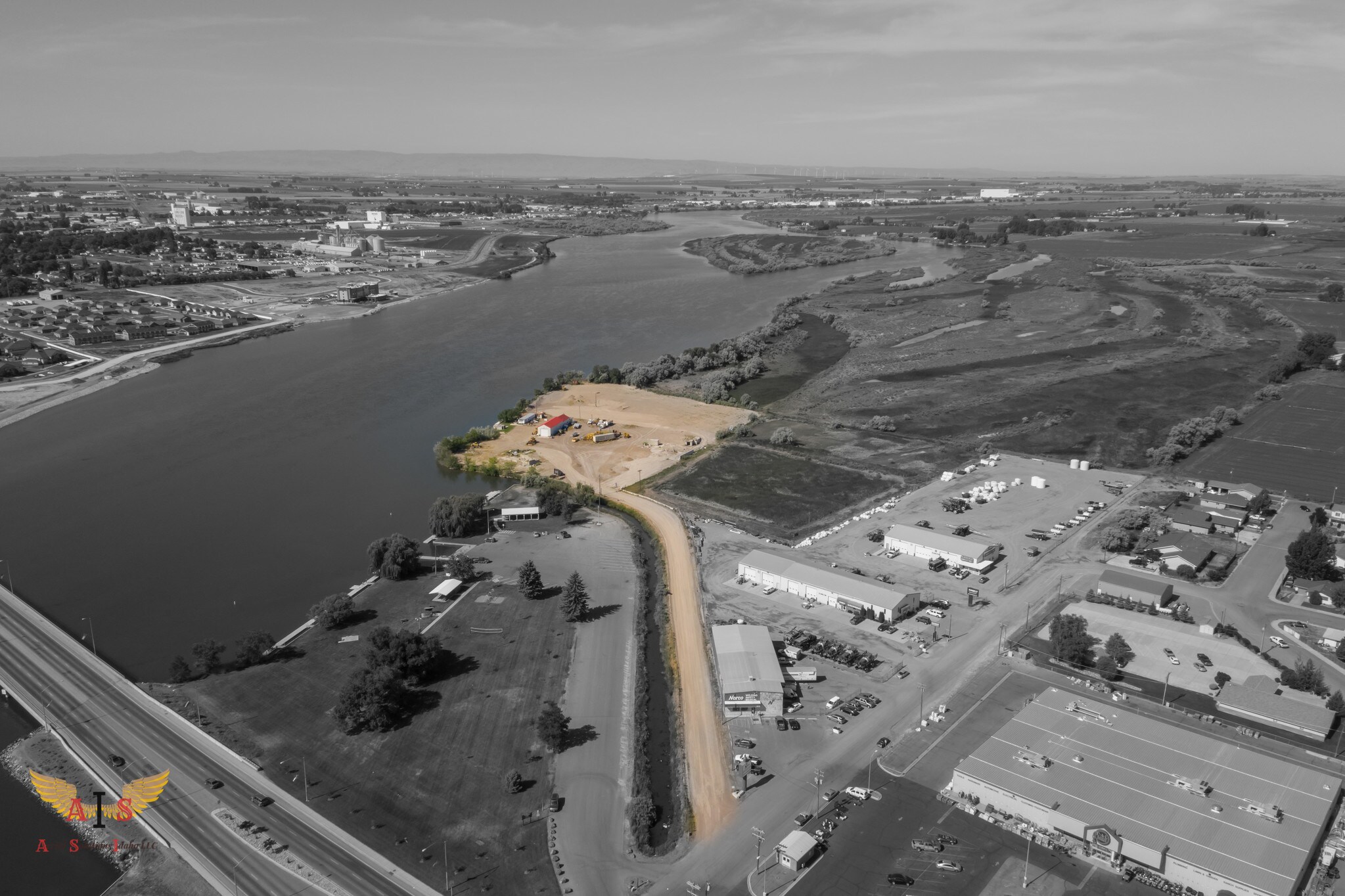 419 W 2nd N, Burley, ID for sale Aerial- Image 1 of 1