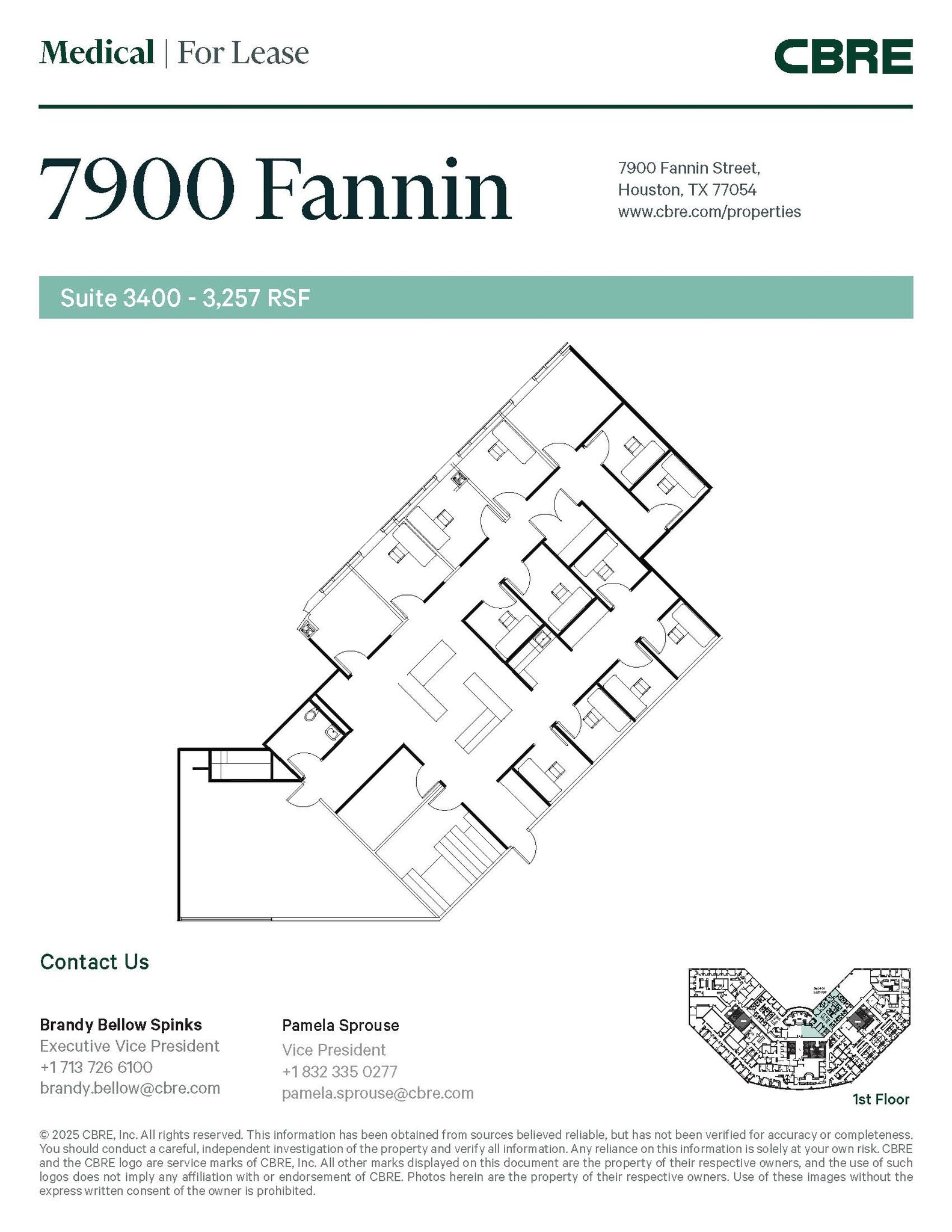 7900 Fannin St, Houston, TX for lease Interior Photo- Image 1 of 2