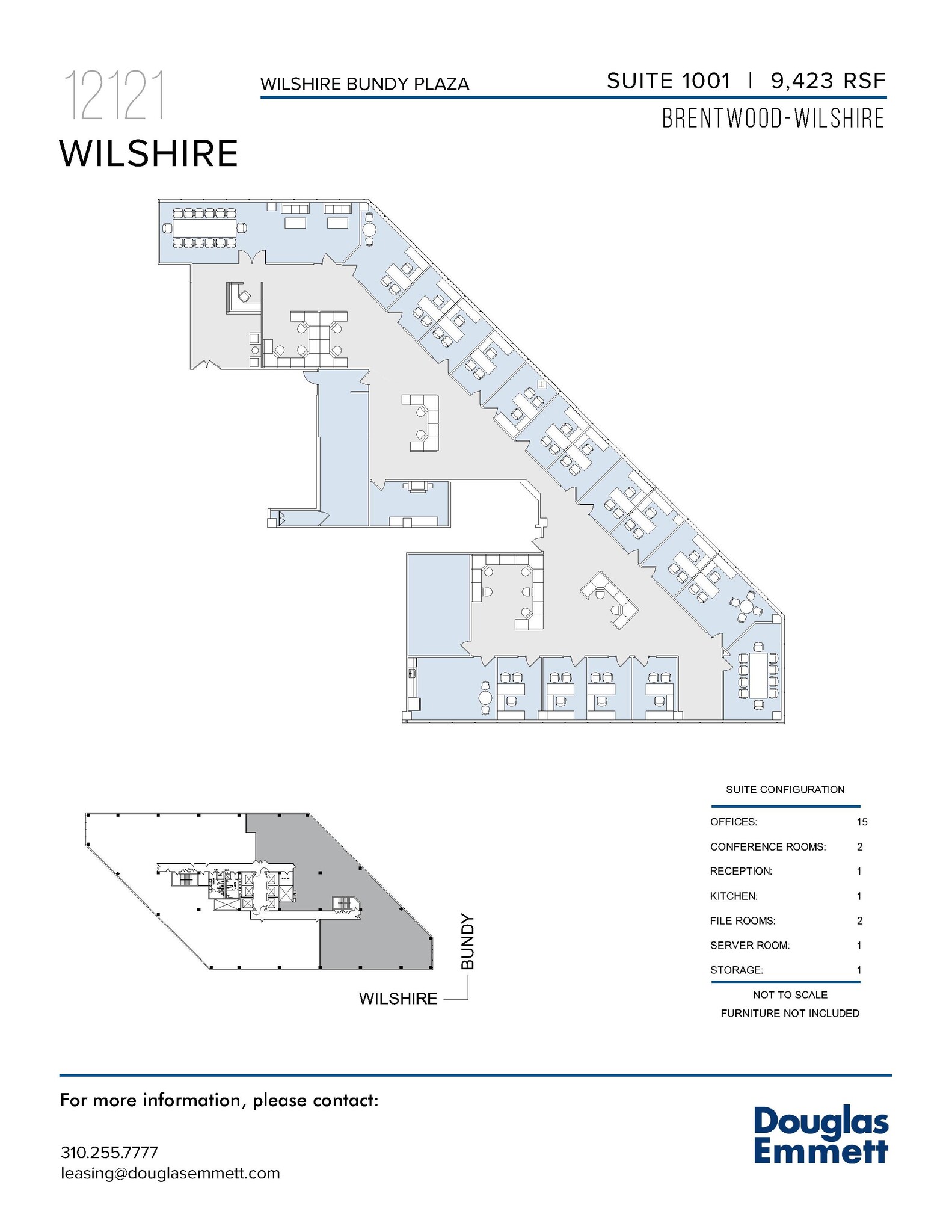 12121 Wilshire Blvd, Los Angeles, CA for lease Floor Plan- Image 1 of 1