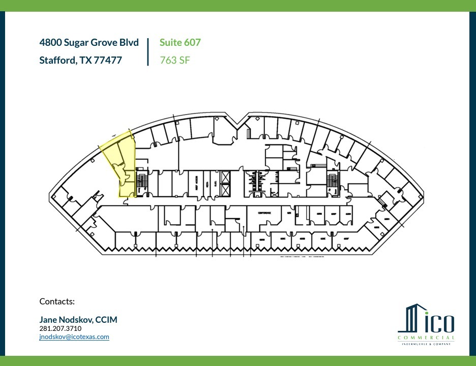 4800 Sugar Grove Blvd, Stafford, TX for lease Floor Plan- Image 1 of 1