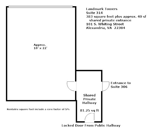 101 S Whiting St, Alexandria, VA for lease Floor Plan- Image 1 of 1