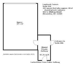 101 S Whiting St, Alexandria, VA for lease Floor Plan- Image 1 of 1