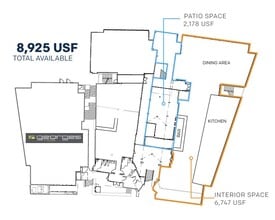 1250 Prospect St, La Jolla, CA for lease Floor Plan- Image 1 of 1