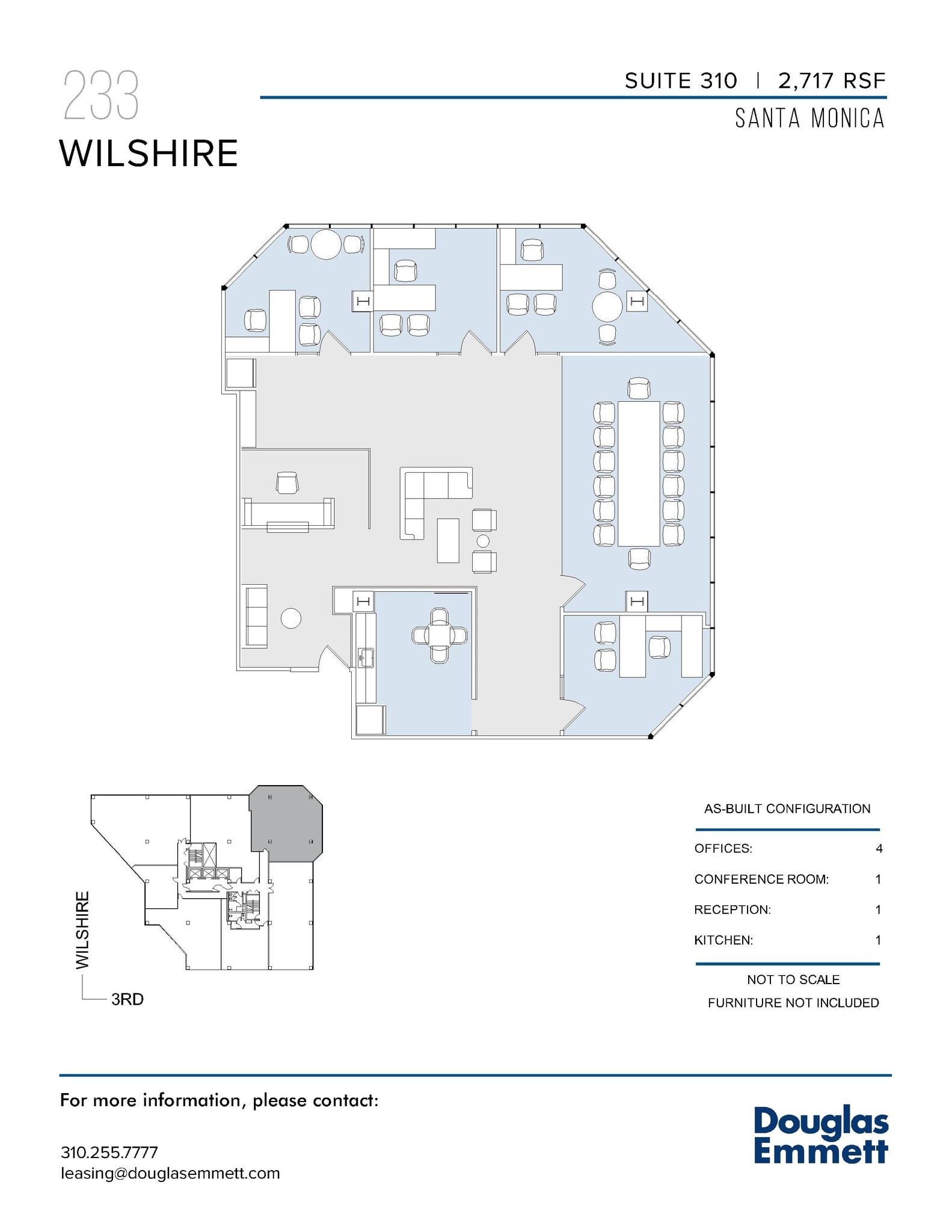 233 Wilshire Blvd, Santa Monica, CA for lease Floor Plan- Image 1 of 1